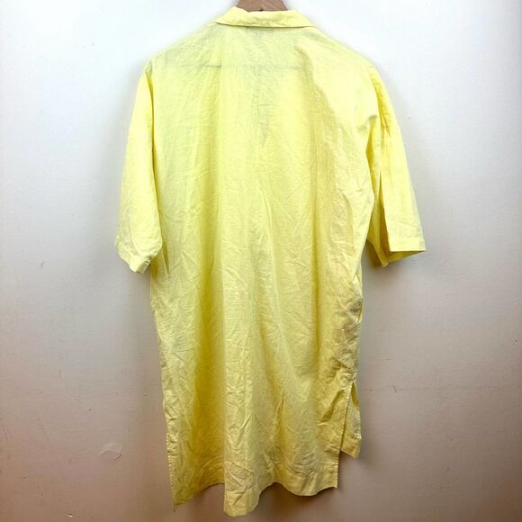 Ilana Khon Oversized Linen Shirt Dress Women’s M Read - Picture 2 of 10